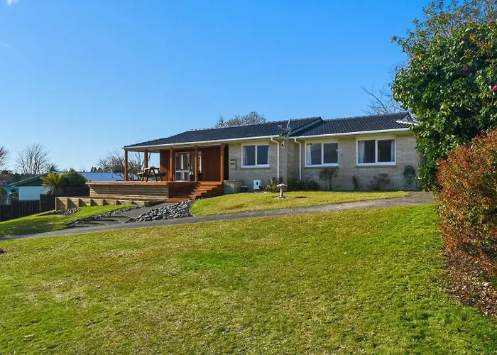 Sunnybrook - Sunny 3 Bed With Great Deck Vakantiehuis Rotorua